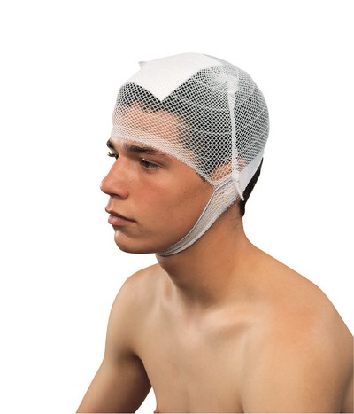 YPSINETZ Kopfbandage in Spenderbox à 20 Stück extra groß